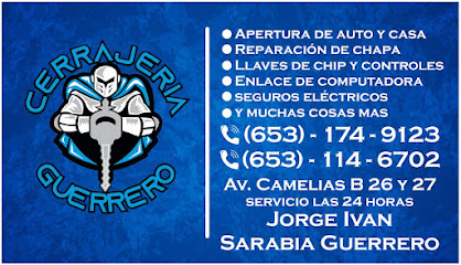 Cerrajería Guerrero en San Luis Río Colorado