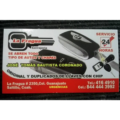Cerrajería La Fragua en Saltillo
