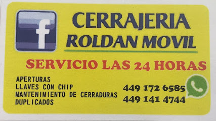 Cerrajería Móvil Roldán 24 Horas en Aguascalientes