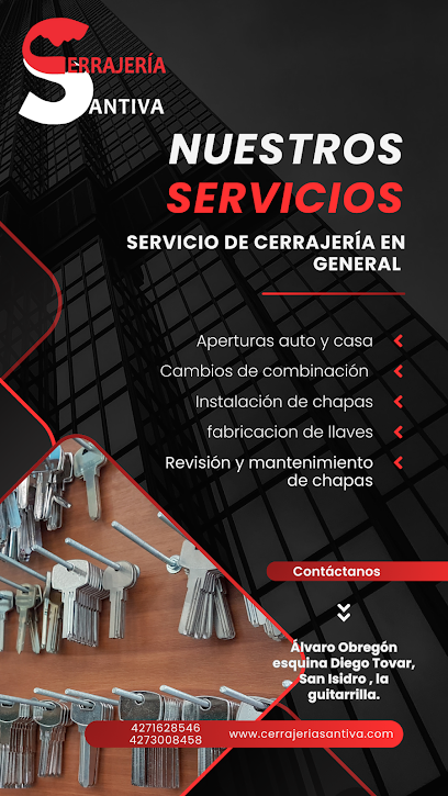 Cerrajería Santiva en San Juan del Río