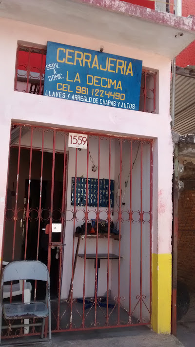 Cerrajería La Décima en Tuxtla Gutiérrez