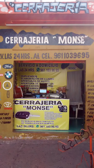 Cerrajería Monse en Tuxtla Gutiérrez