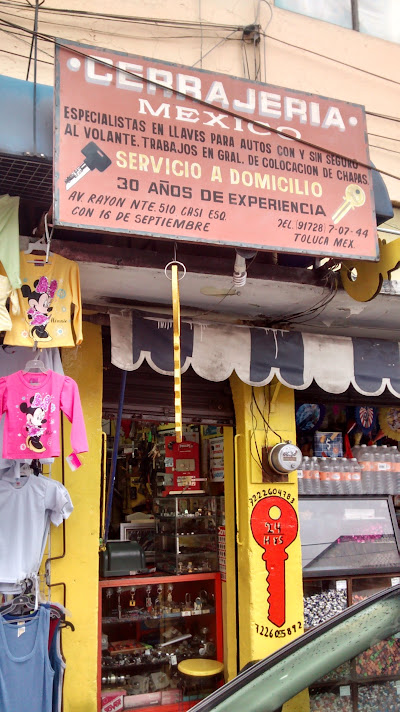 Cerrajería México en Toluca