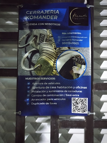 Cerrajería Komander en Cancún