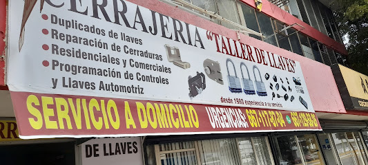 Cerrajería Taller de Llaves en Culiacán